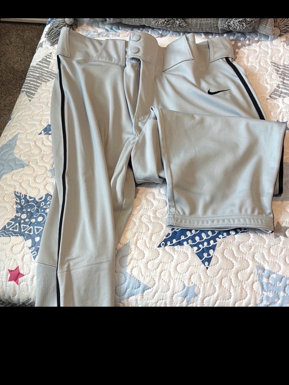 Nike Gray Baseball Pants